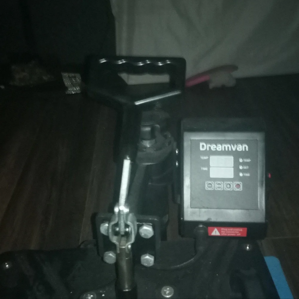 Dream Van press for clothing and more